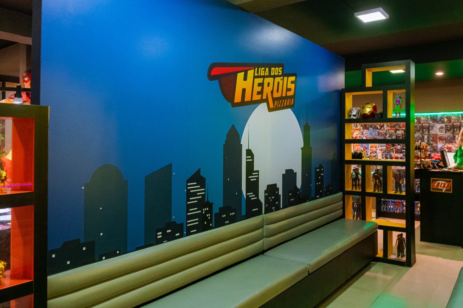 Liga dos Heróis Rodízio de Pizza em Curitiba - Liga dos Herois